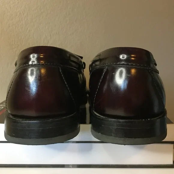 𝐂𝐎𝐋𝐄 𝐇𝐀𝐀𝐍 Burgundy Hudson Kiltie Tassel  -  Size 10 - Picture 7 of 13